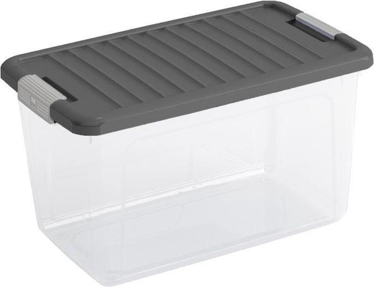 Curver W Box M - grijs - kunststof