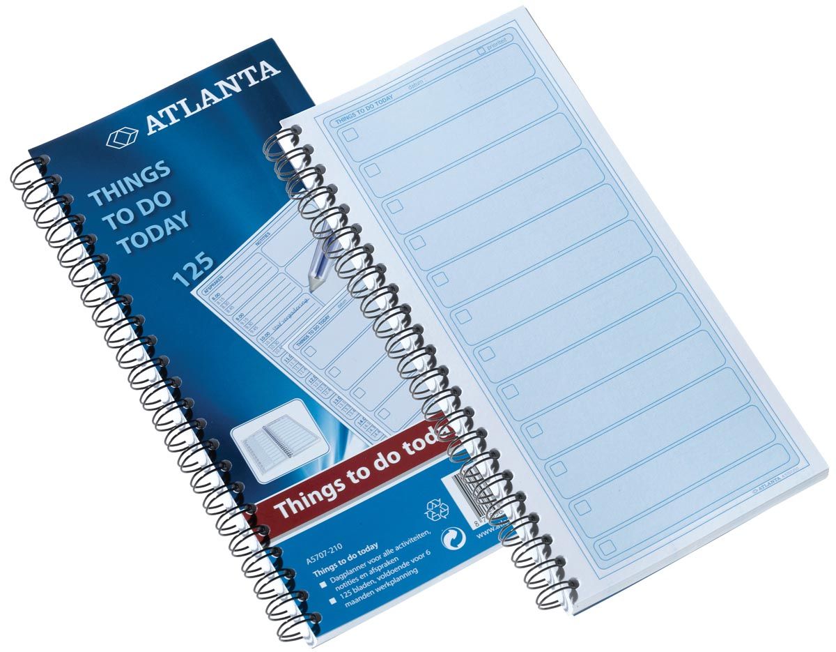Jalema Things to do today Blauw 14 x 29.7 cm 70 g/m² 63 vellen