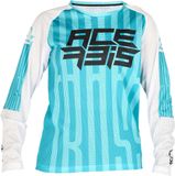 Acerbis MX J-Windy 5 Vert Blanc Maillot Motocross Enfants Taille M