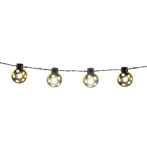 Boland - Led-lichtketting discobol, lengte 140 cm, ledverlichting, verlichting voor oudejaarsavond of feestjes