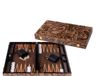 Longfield Backgammon 18 Inch – Ingelegd Walnoot Hout – Luxe Koffer van Walnoot – Strategisch Bordspel & Reisspel – Engelhart