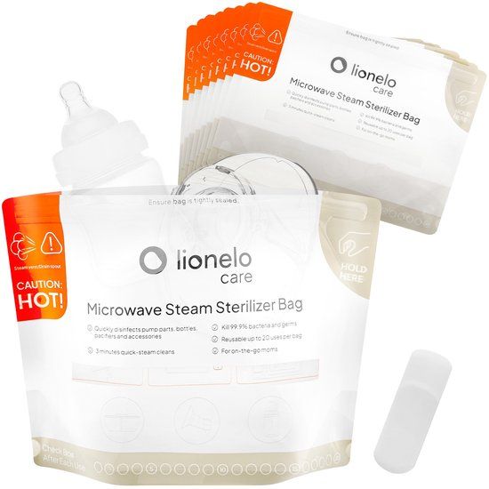 Lionelo Thermbag – Magnetron-Sterilisatiezakjes 8 stuks