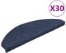 vidaXL - Trapmatten - zelfklevend - 30 stuks - 65x22,5x3,5 cm - blauw