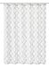 Kleine Wolke Classy douchegordijn Ring Polyester Wit 240 x 180 cm