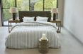 Rivièra Maison Silvan dekbedovertrek - Tweepersoons - 200 x 200/220 cm - Groen