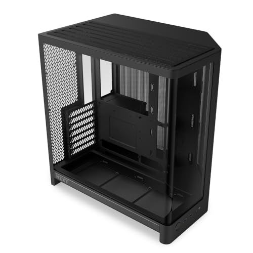 NZXT H6 - Compacte ATX PC-behuizing Dubbele Kamer - Zwart