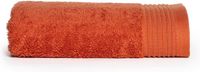 The One Towelling Deluxe serviette - 60 x 110 cm - Serviette de bain - Haute absorption d'humidité - Avec boucle de suspension - 550 gr/m² - 100% Coton peigné - Terra