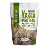 Nutrisport Protéine Végétalienne Chocolat Noisette 468g Blanc