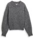 Tom Tailor Denim - Oversized gebreide trui - Maat XL - Stormy Gray Melange