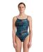 ARENA Badpak voor dames, waterprint, eendelig badpak
