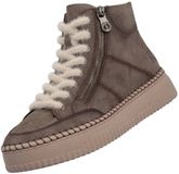 Rieker N9901-24 Dames Hoge Sneakers Bruin