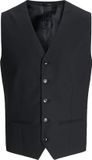 Jack & Jones Gilet JPRSOLARIS Slim Fit Bodywarmer Zwart Maat 54