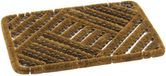 Tapis brosse Tapis brosse heavy duty - 40x60 cm - naturel - acier/fibre de coco