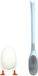Ibenzoa® Set de brosse à toilettes en silicone avec support ventilé