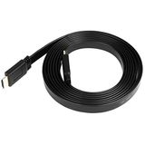 SilverStone SST-CPH02B-3000 - Premium 3,0 m Ultra High Speed HDMI-kabel, 4k, 1.4a, ARC, 3D, Ethernet, zwart