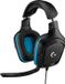 Logitech G432 Micro-casque de jeu, son surround 7.1, USB, compatible avec Xbox One, PS4, Switch, PC et Mac, noir
