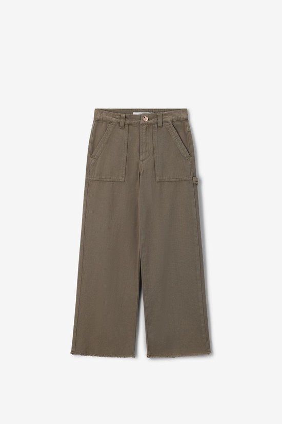 Sissy-Boy Donkergroene cargo broek