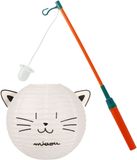 Ostaria St. Maarten lampion avec bâton - thème chat / chatte - Saint-Martin - 11 novembre lumière