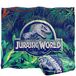 Jurassic World Jurassic World Jungle Logo Officieel gelicenseerd Silky Touch Super Zachte Sprei Deken, 152 x 127 cm