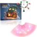 Jojoy - Kerst Adventskalender Armbandenset - LED Glanzende Rok - 22 Bedels - 2 Armbanden - Prinses Rok - Roze - ADVENTPRINCESS