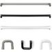 Viefe SOFT Poignée de meuble Métal Blanc mat 192mm Largeur