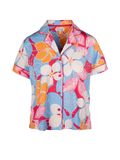 P.J. SALVAGE CO. Pyjamaoberteil Tropical Dreams Vrouwen Korte mouw Gebloemd Multicolor 2