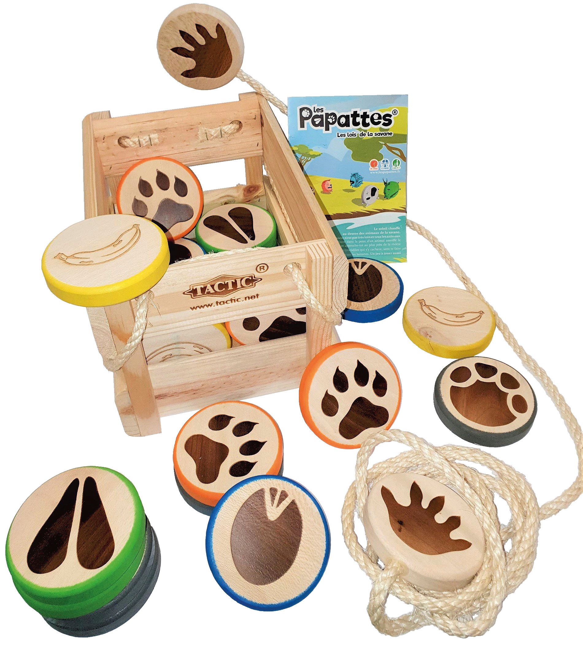 Tactic Panda Tactic 56838 Houten Gooispel Bruin