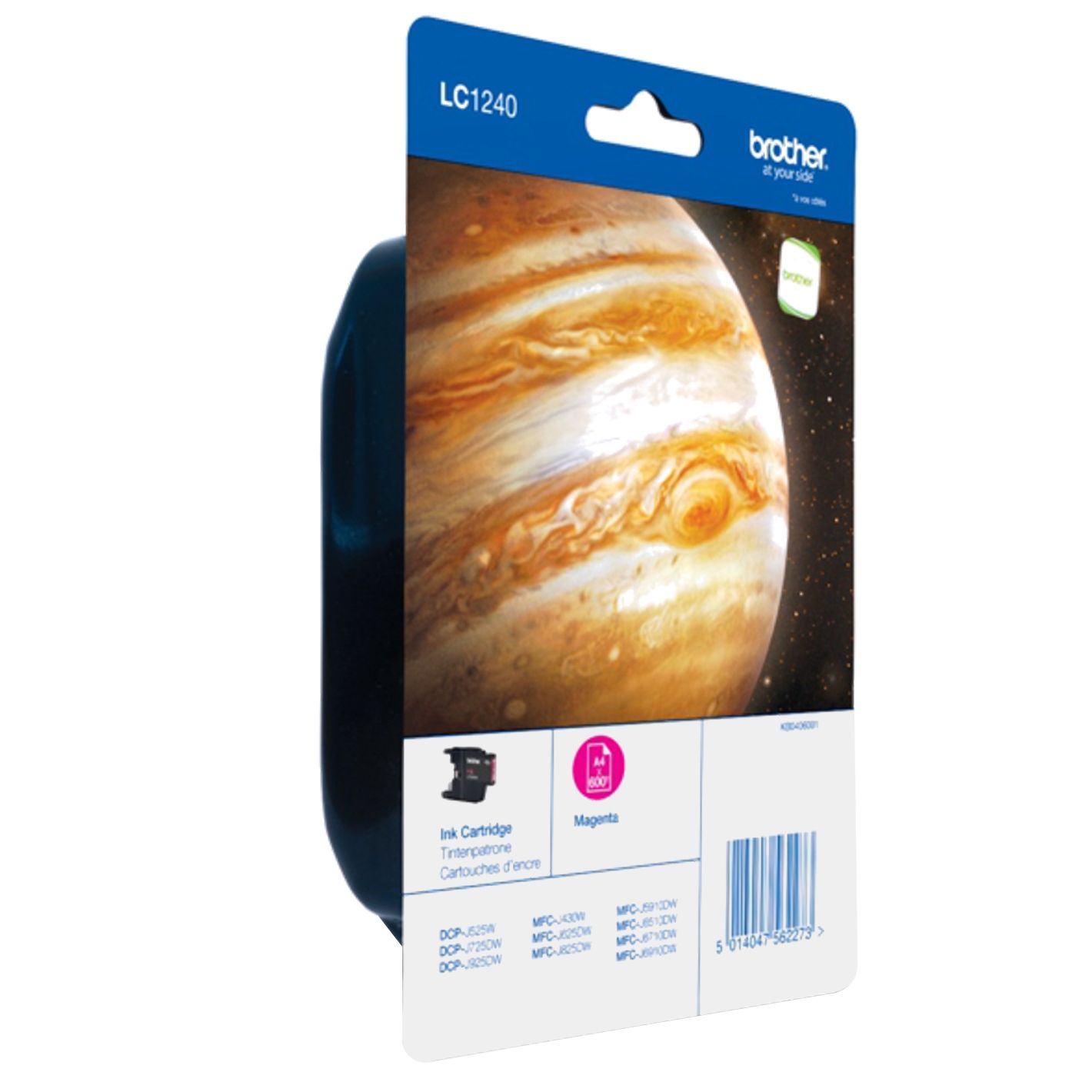 Brother LC-1240MBP inktcartridge magenta (600 pagina's)