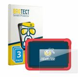 BROTECT Screenprotector 3 Stuks voor Launch X431 PROS V5.0 Beschermglas transparant