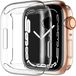 Merkloos / Sans marque Apple Watch 11/10 46MM Hoesje TPU - Ingebouwde Screen Protector - Transparant