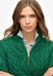 Superdry Pull en maille Aran à demi-zip - Femme - Vert