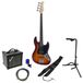 Sire Marcus Miller V1 4-String Tobacco Sunburst guitare basse électrique set de démarrage