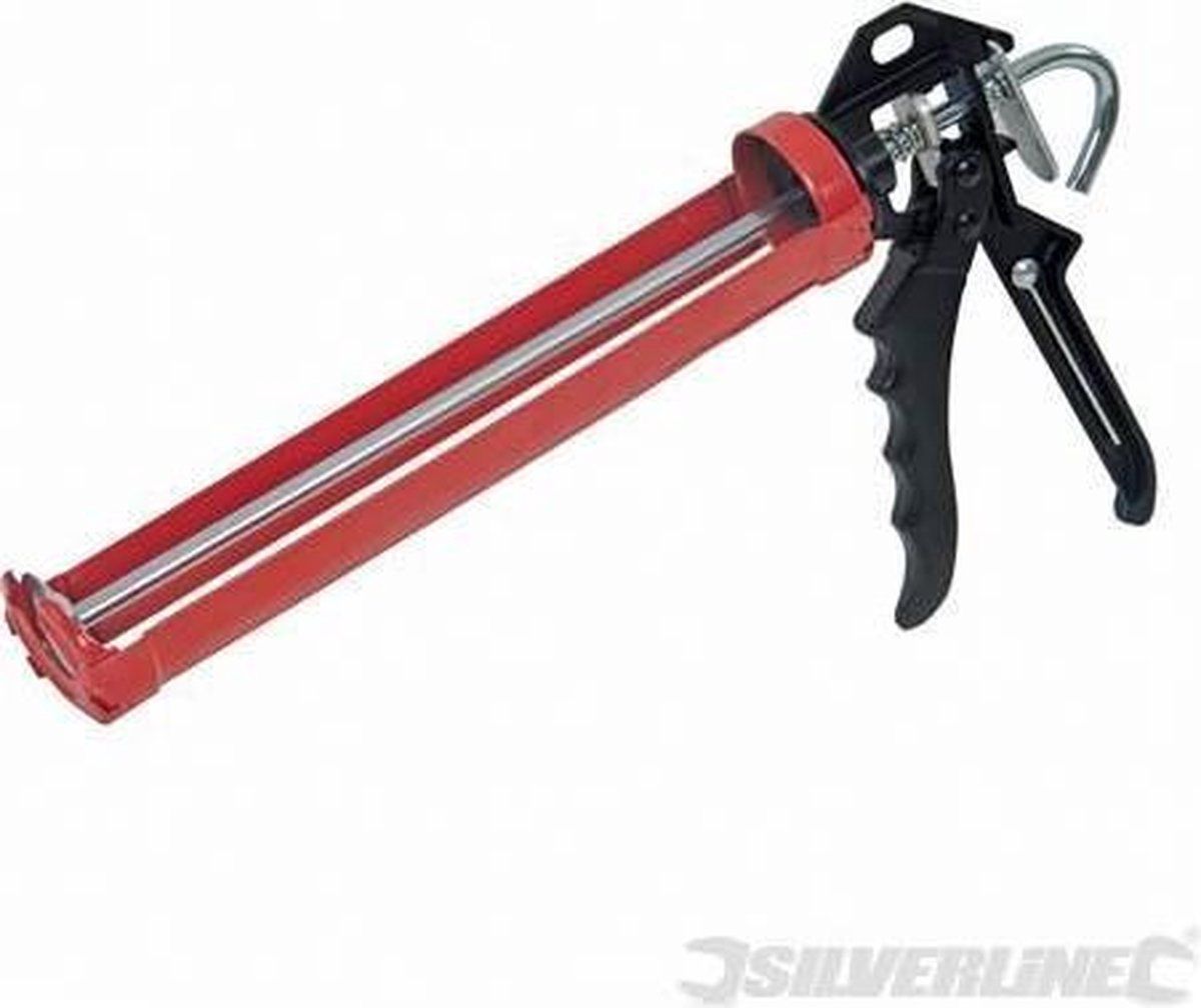 Silverline Kitpistool met draaibare kokerhouder