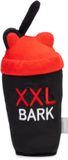 Beeztees Shaker XXL Bark- Jouets pour chien - Peluche - Noir/Rouge