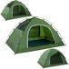 Tente de camping imperméable pour 2 à 4 personnes, compacte et légère