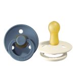 Bibs Fopspeen 0-6 Maanden Ivory/Petrol