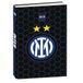 Seven Schooldagboek Inter Datato Standard 12 maanden, zwart lichtblauw, deksel zwart, accessoires rugzak, jongens