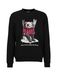 19V69 ITALIA Sweatshirt 'Nico Wintersports 3' rood / zwart / wit