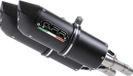 GPR Exhaust Systems Furore Dual V-raptor 00-02 Silencieux Slip On homologué Noir Homologué