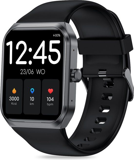 FITAGE Smartwatch - Zwart