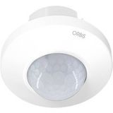 ORBIS Zeitschalttechnik OB137820 Détecteur de mouvement PIR Montage en saillie (sur mur), Montage encastré (dans mur) 360 ° Blanc IP20