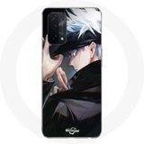 Maniacase Etui voor Oppo A74 5G Gojo Satoru Jujutsu Kaisen Manga
