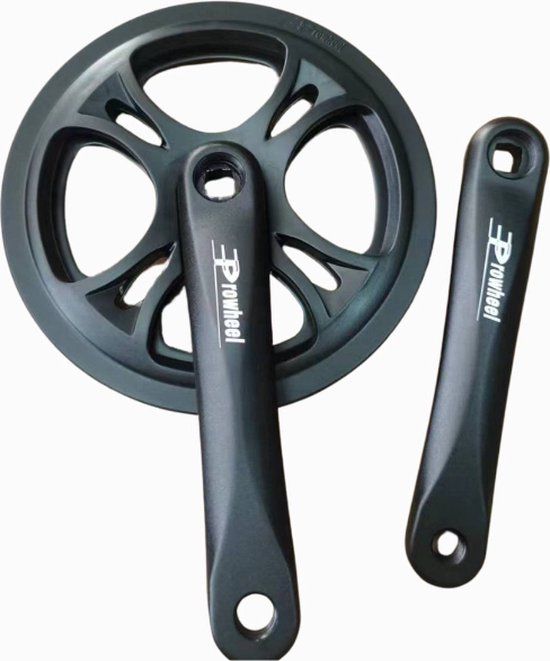 Crankset Ouxi V8 H9 4.0 - Black - Aluminium - 14 mm