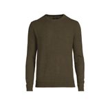 Superdry Gebreide Trui Met Wol En Logo - Spruce Green