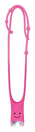 Moses moses. Lese Buddy - De leeslamp voor kinderen | multifunctionele leeslamp in roze | zaklamp om om te hangen, siliconen,