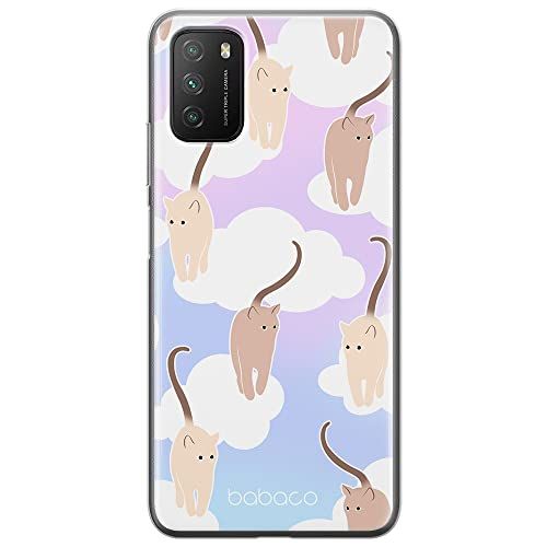 ERT GROUP mobiele telefoonhoesje voor Xiaomi REDMI 9T/ POCO M3 - Babaco Cats 015