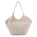 FREDsBRUDER Leren schoudertas Hey Lovely Collection Midi Shopper Creamy Cream crème