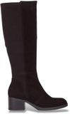 Wonders Leren Charme bottines Noir Daim Talon aiguille 3-4 cm