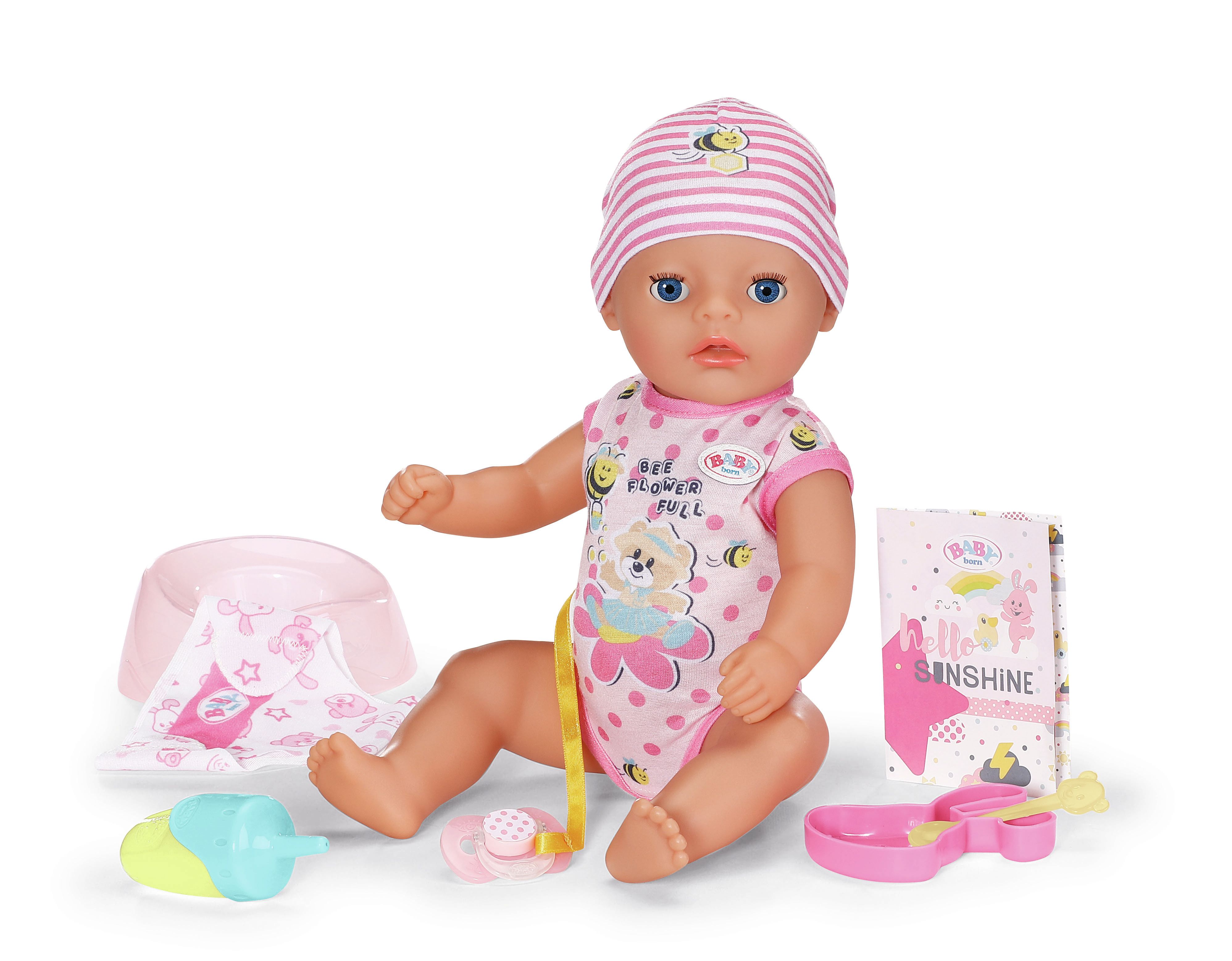 Zapf BABY born Lena - Little Baby Girl - 36cm Babypop - 3+ jaar