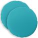 vidaXL - Taie d'oreiller - 2 pièces - HEERLEN - Turquoise - Ø 60 cm - Polyester